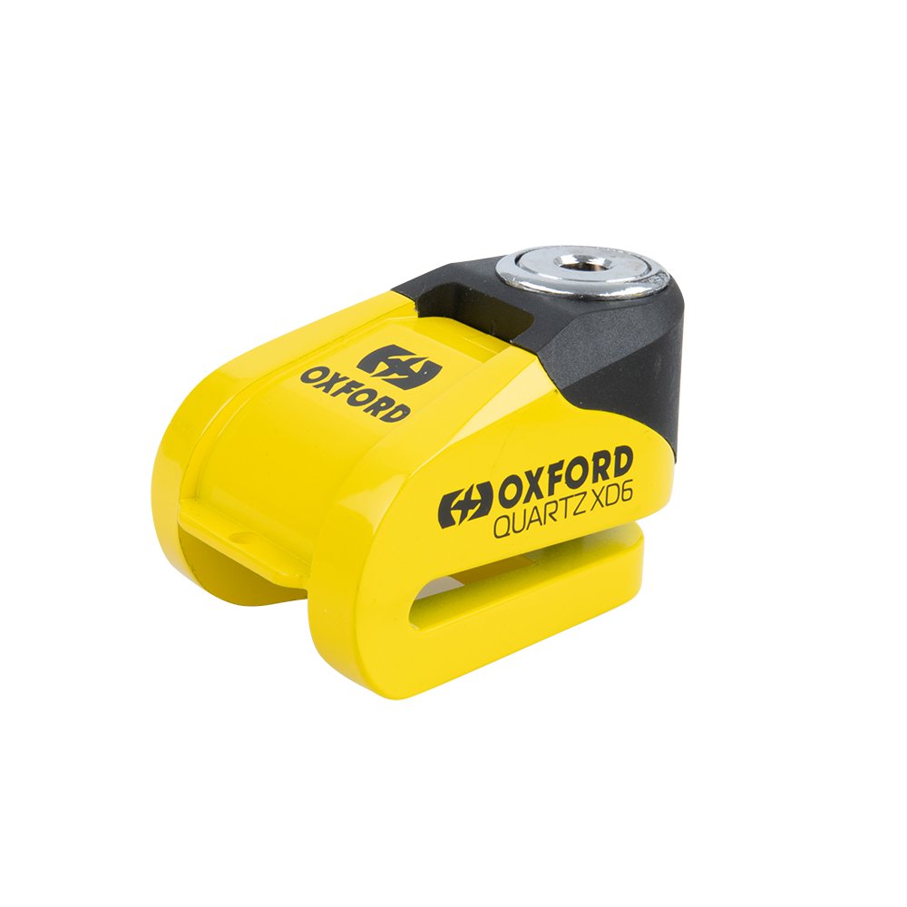 OXFORD QUARTZ XD6 DISC LOCK YELLOW/BLACK