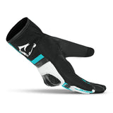 BELA - Guante Piel Air Flow Lady Negro/Turquesa