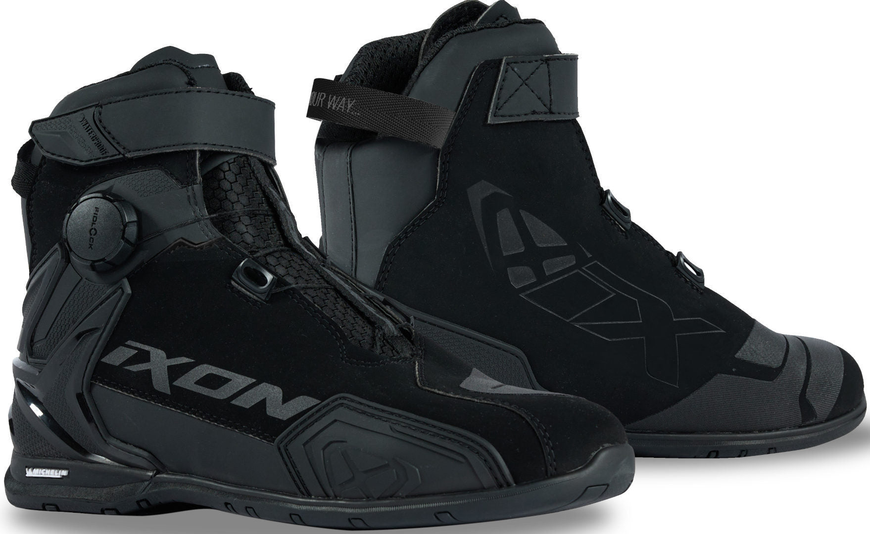 IXON BULL 2 WP HOMBRE BOTAS MOTO NEGRAS - BOTAS