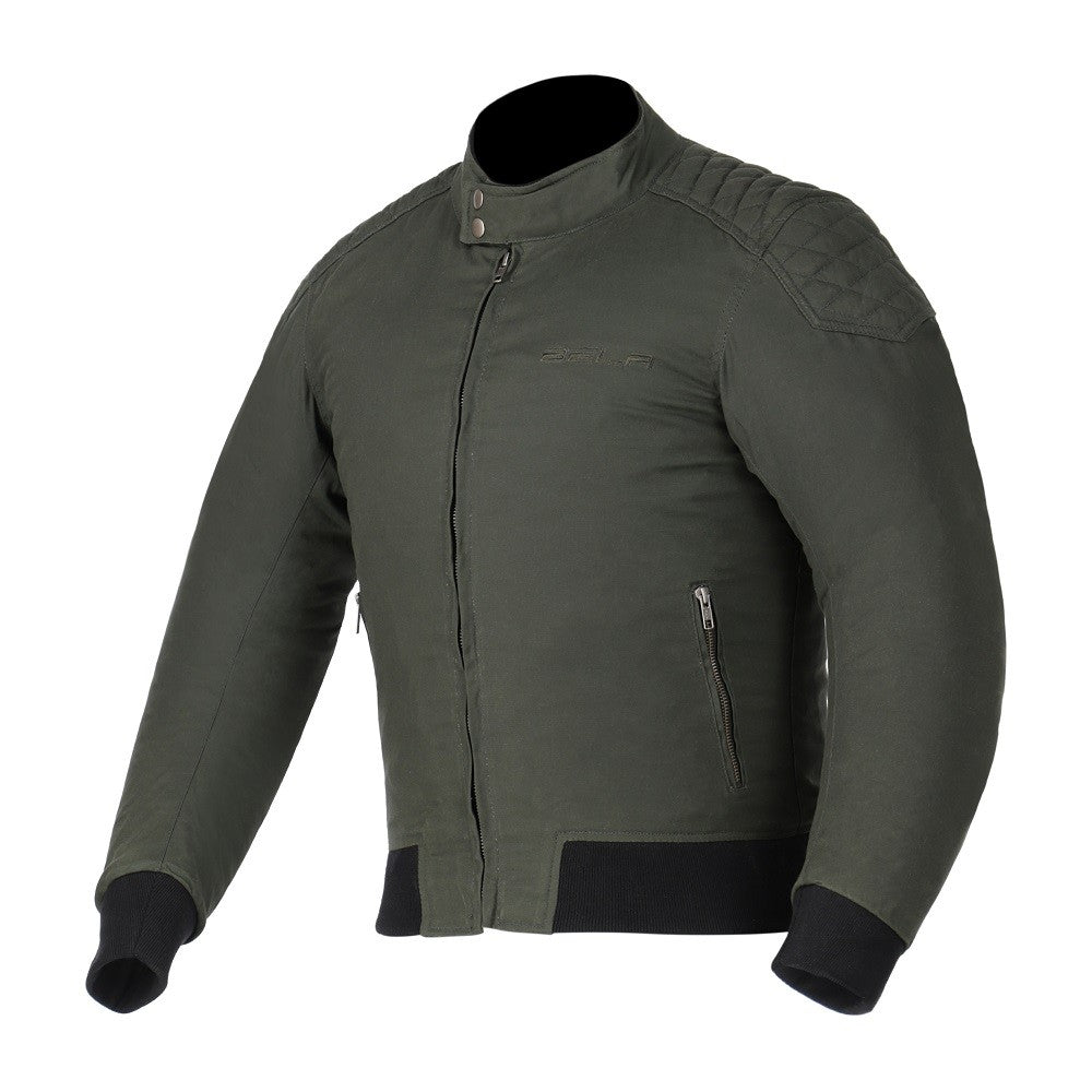 BELA - Chaqueta Textil Bullet Bomber Oliva/Verde