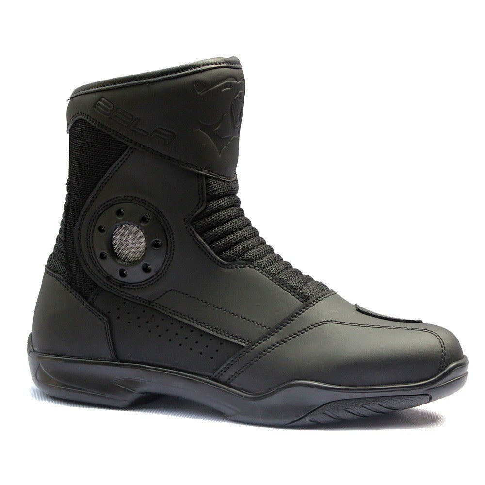 BELA - Botas Piel prime Short Man Negro - SECURTEX MOTOR S.L (t/a MaximoMoto)
