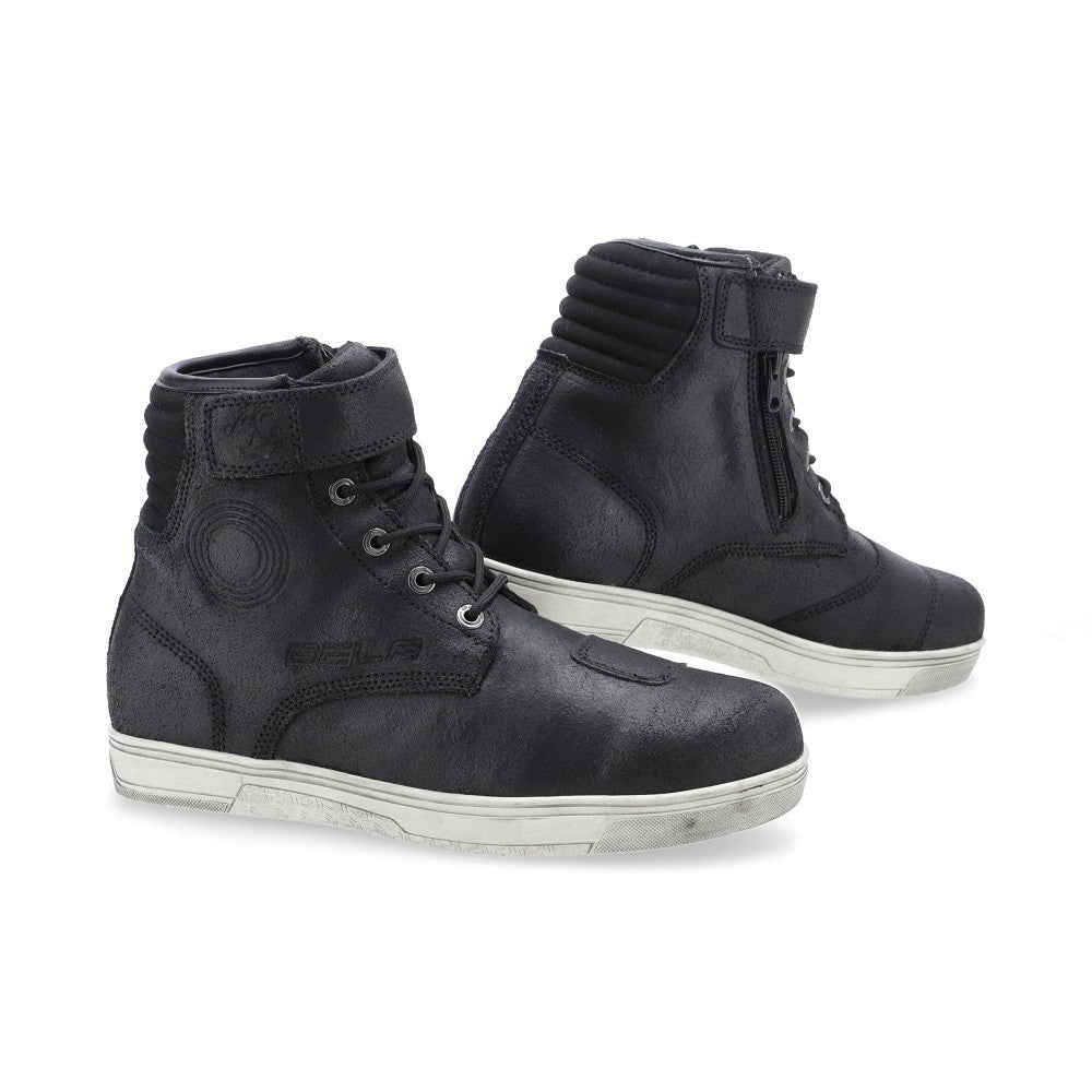BELA - Botas Piel Calvin Man Negro - SECURTEX MOTOR S.L (t/a MaximoMoto)