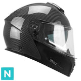 Casque modulaire CGM 560C MAD MONO CARBONE noir opaque
