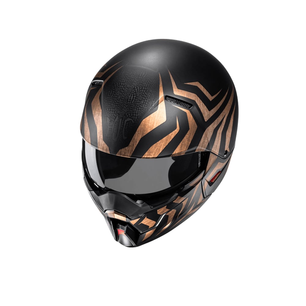 HJC I20 Thorn MC5SF clásico para motocicleta abierto Mitad Casco