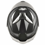 KAPPA KV32 Orlando Moto Abatible Casco Negro Plata - CASCO