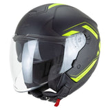 CGM 126G IPER CITY Motorcycle Helmet Black Red