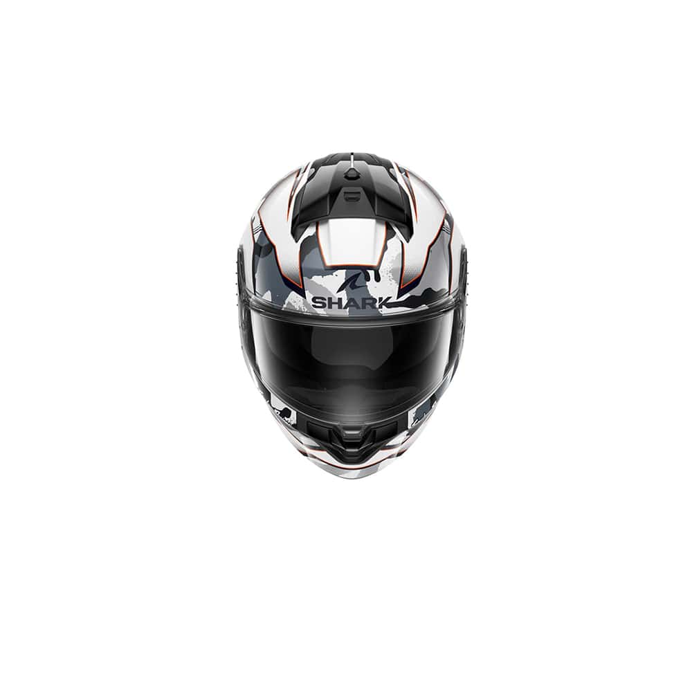 SHARK CASCOS RIDILL 2 MATRIX CAMO Blanco Plata Rojo