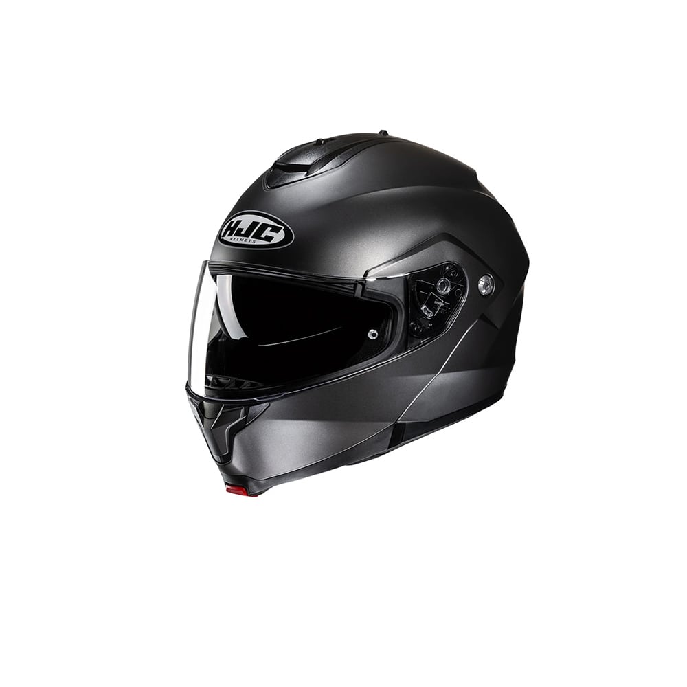 HJC C91N TURISMO DE MOTO CASCO MODULAR SEMIPLANO TITANIO