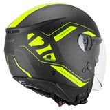 CGM 126G IPER CITY Motorcycle Helmet Black Red