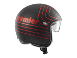 PREMIER VINTAGE FR CROMADO ROJO BM CASCO JET MOTO(MAximo Moto S.L)