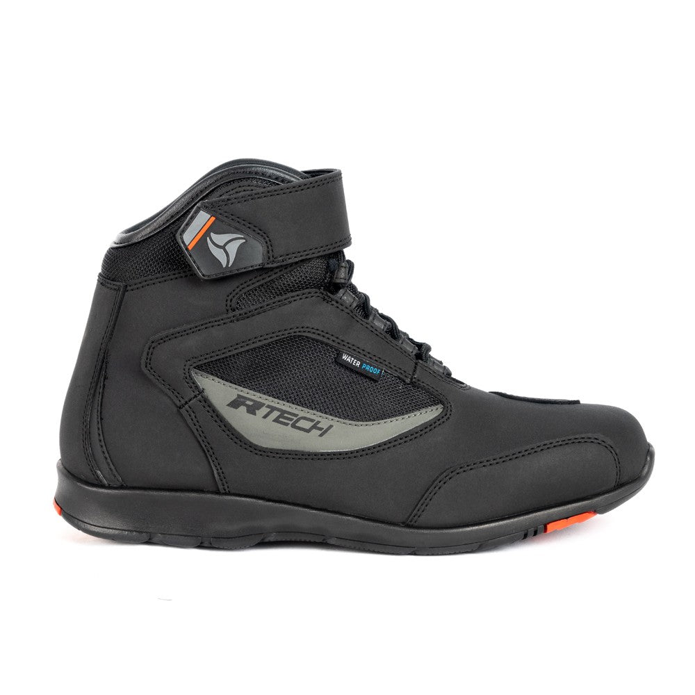 R-TECH - BOTAS PIEL ROAD STAR NEGRO