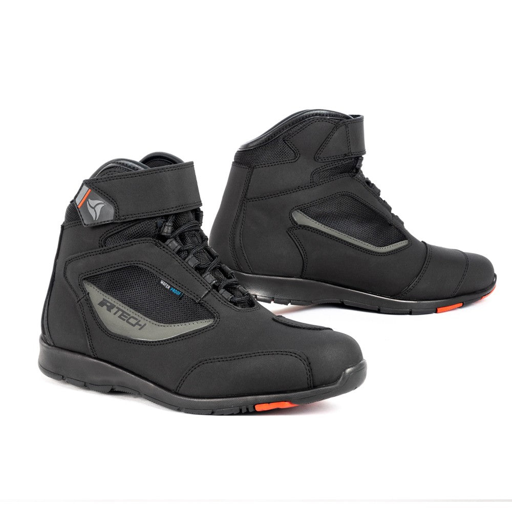 R-TECH - BOTAS PIEL ROAD STAR NEGRO