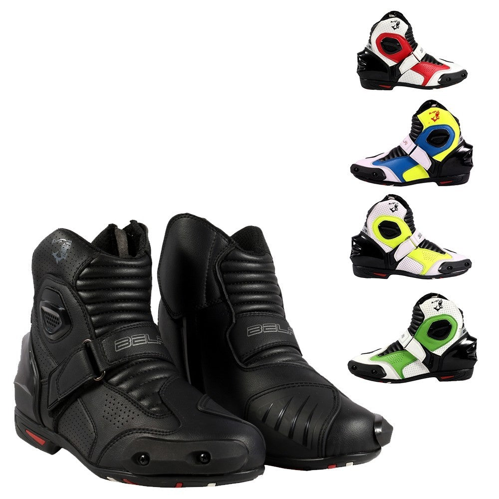 BELA - Botas Piel Faster  Negro - SECURTEX MOTOR S.L (t/a MaximoMoto)