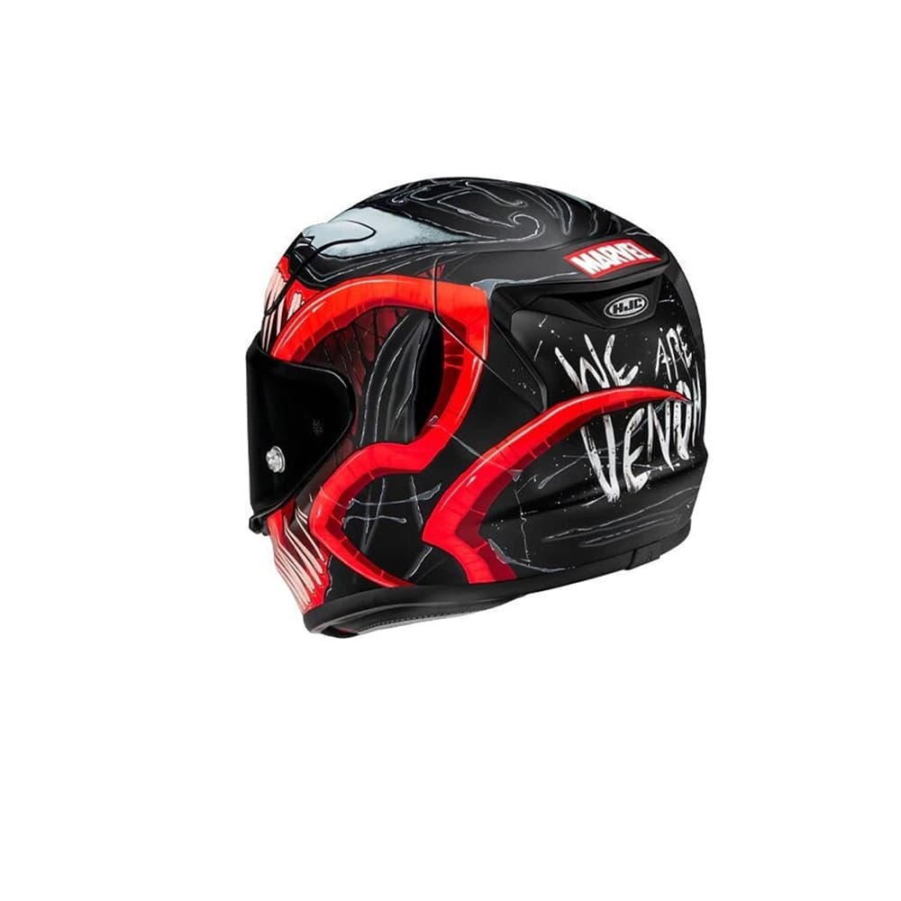 HJC RPHA 91 NOELA CARBON MC1 CASCO MODULAR NEGRO ROJO