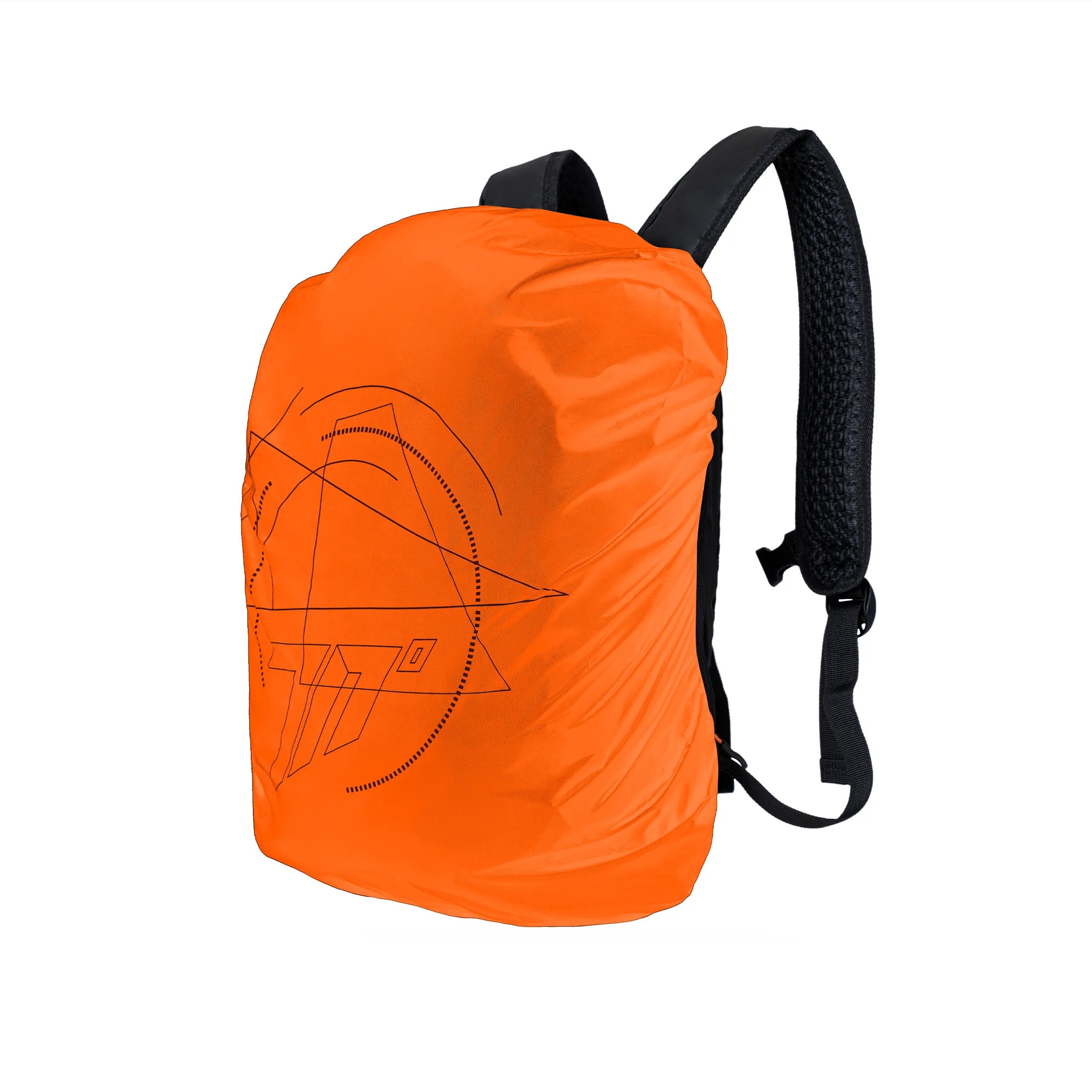 SEVENTY SD-TB3 negro Mochila para motociclista de turismo