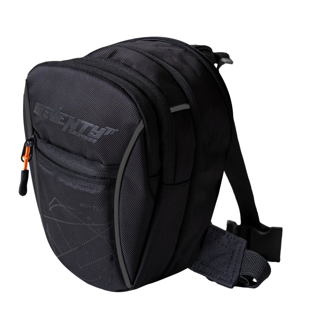 SEVENTY SD-TL2 Mochila deportiva para pierna de motociclista negra - Accesorios