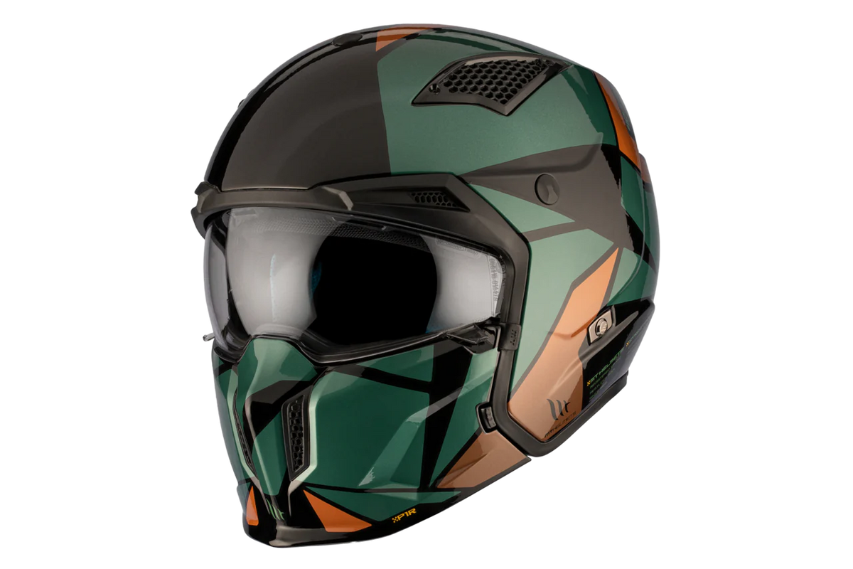 MT Streetfighter S Sv P1r A9 Casco de moto aventura para carretera todo terreno - CASCO