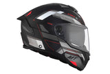 MT Atom 2 Sv Bast D5 mate on Carretera Casco modular motocicleta