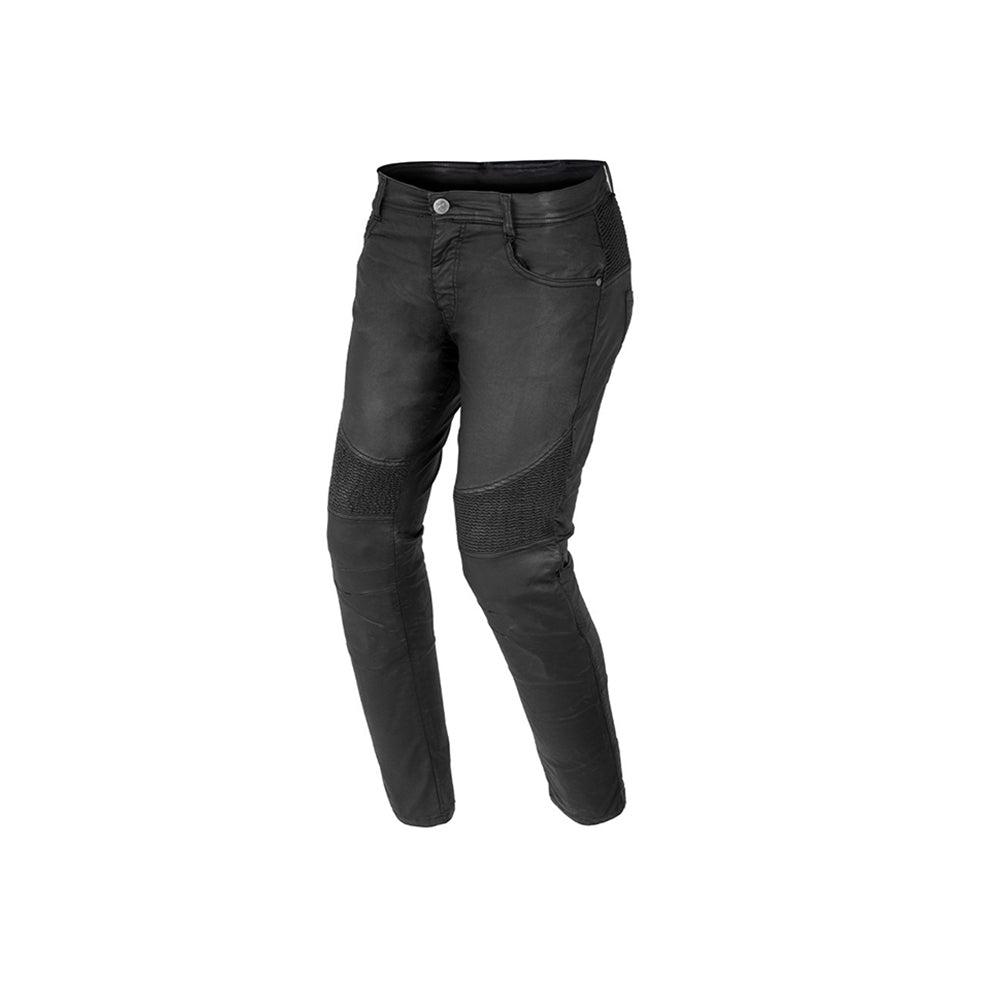 BELA - Pantalón Jeans Cat Lady Wax Negro Vaquero