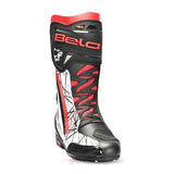 BELA AIR RIDER GP-1 BOTAS DE MOTO RACING NEGRO ROJO