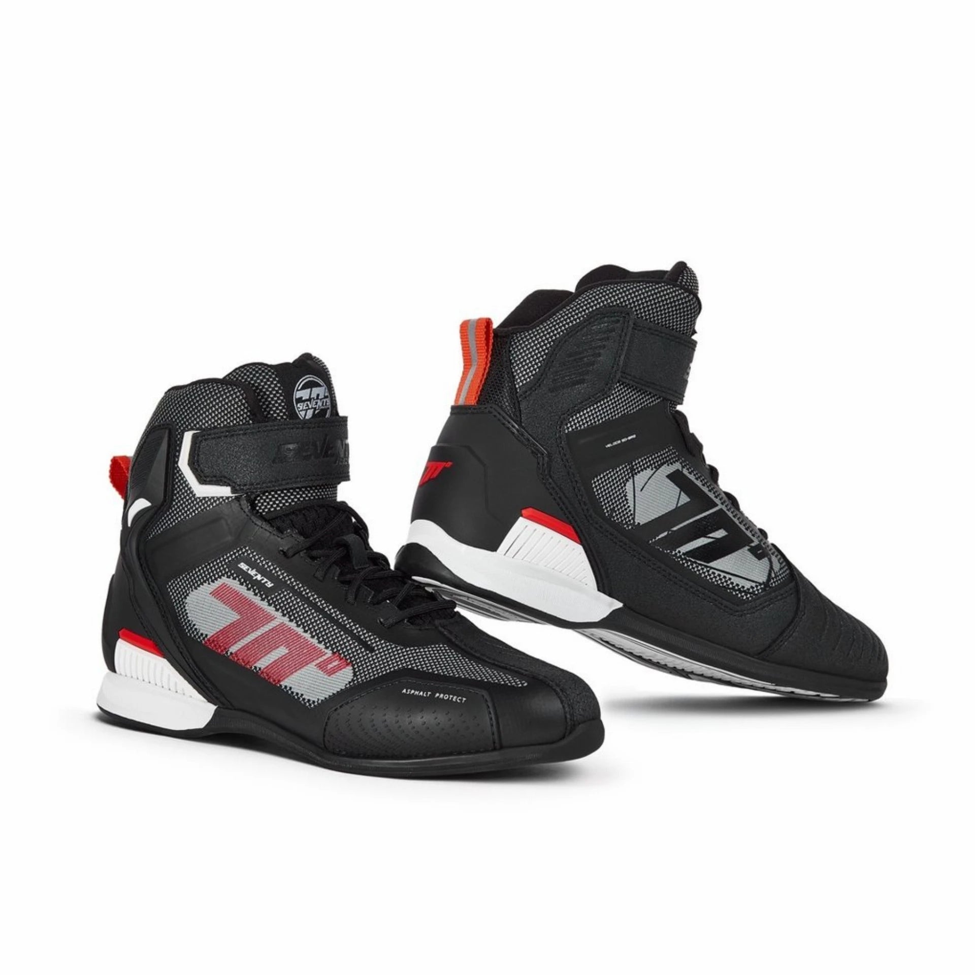 BOTA SD-BR26 ALPHA UNISEX NEGRO/BLANCO/ROJO 39
