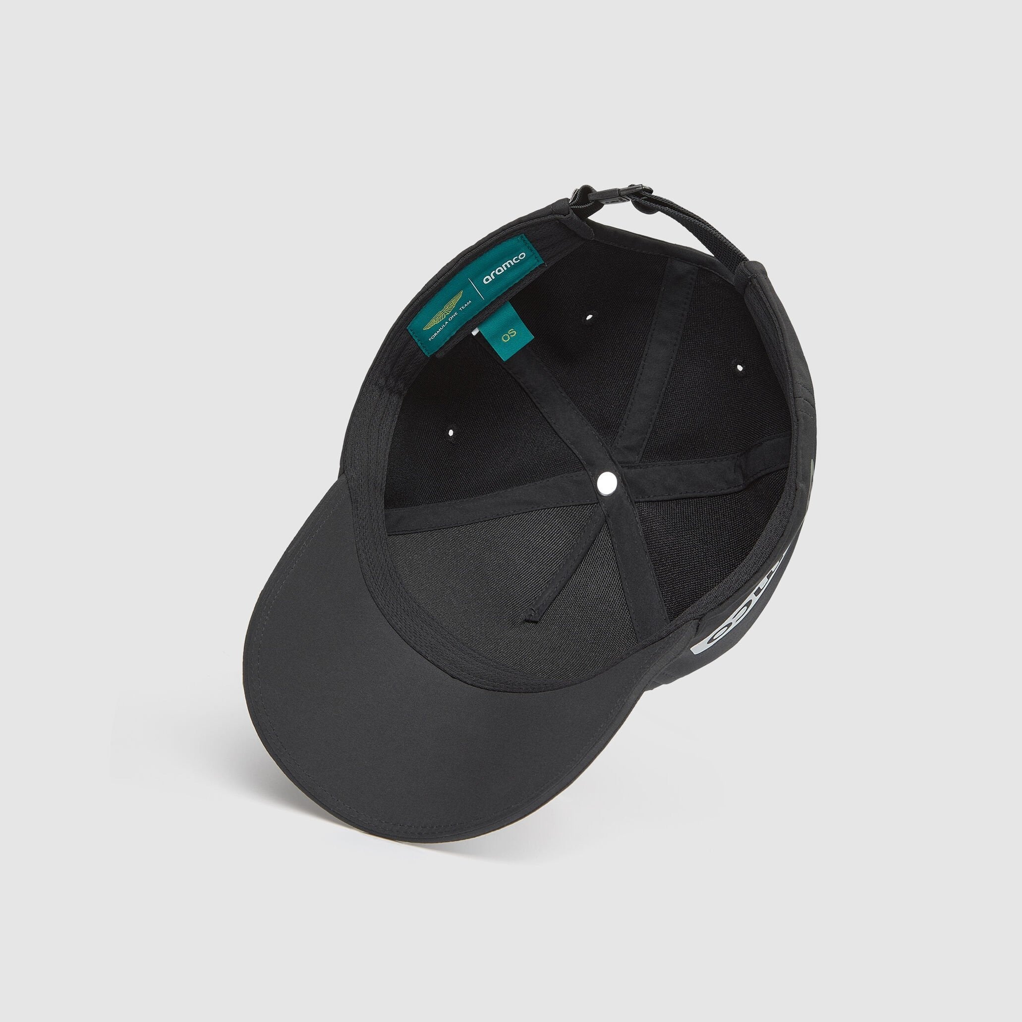 Aston Martin F1 2024 Gorra estampado iridiscente del equipo del GP de Las Vegas