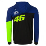 SVR46 Yamaha Racing hombre udadera capucha azul 