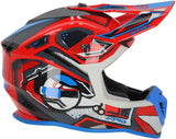 ACERBIS - CASCO LINEAR 2206 ROSSO AZUL
