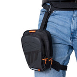 MT SD-TL1 MOCHILA DE PIERNA PARA MOTO NEGRA/BLANCA