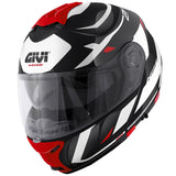 GIVI X21 EVO NUMBER CASCO MODULAR NEGRO BLANCO ROJO