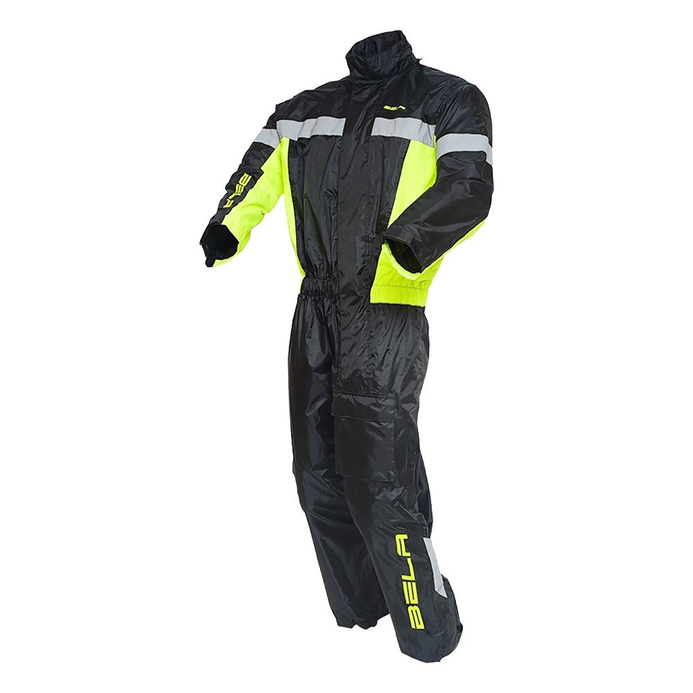 BELA - Impermeable Mono 1P Camou Negro/Amarillo Fluor