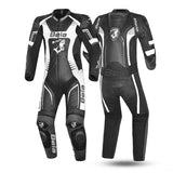 BELA X Race 1Pc Mono De Moto Negro Anthracita Blanco