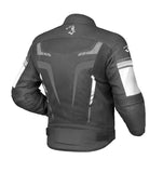 BELA - Chaqueta Textil Sprinter Negro/Blanco/Gris