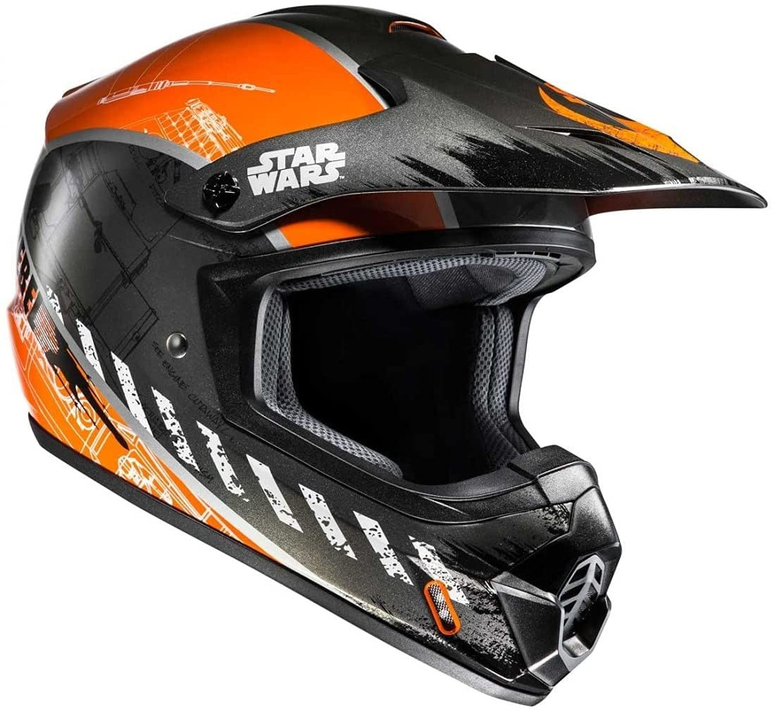 Casco de motocross HJC CSMX II Rebel X-wing star wars