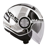 GIVI CASCO JET-R 111/AIR JET-R.D/CLASS BLANCO/NEGRO/PLATA