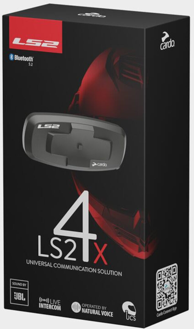 LS2 FF901 ADVANT X M.BLACK WITH LS2-4X UCS-06 - SECURTEX MOTOR S.L (t/a MaximoMoto)