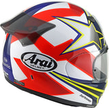 ARAI QUANTIC STAR & STRIPES  CASCO INTEGRAL ROJO BLANCO AZUL AMARILLO FLUOR