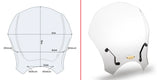GIVI 140A CÚPULA UNIVERSAL AL ATRANSPAREN KIT - Accesorios