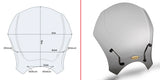 GIVI 140S CÚPULA UNIVERSAL AL AHUMADA KIT - Accesorios