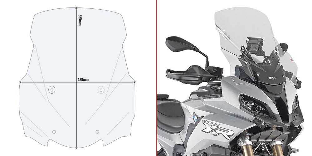 GIVI D5138ST BMW SXR 1000 2020 CÚPULA KIT - Accesorios