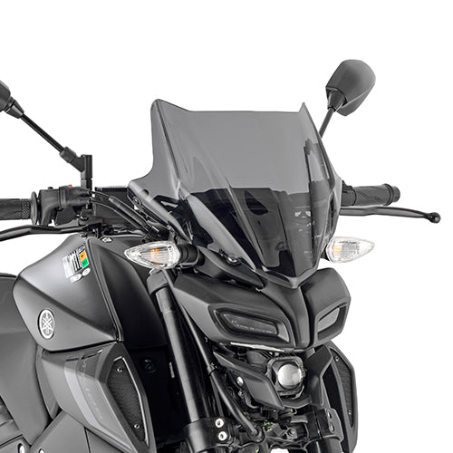 GIVI 2166A YAMAHA MT 12520>22 Cúpula ahumada específica 28 x 36.5 CM