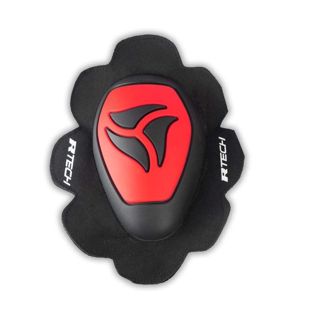 R-TECH - Protección Rodilla Knee Slider Negro/Rojo