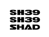 SHAD Ersatzteilaufkleber SH39 2013
