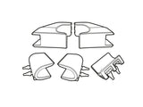 SHAD SET RUBBERS SHORE 80 SH36 2014