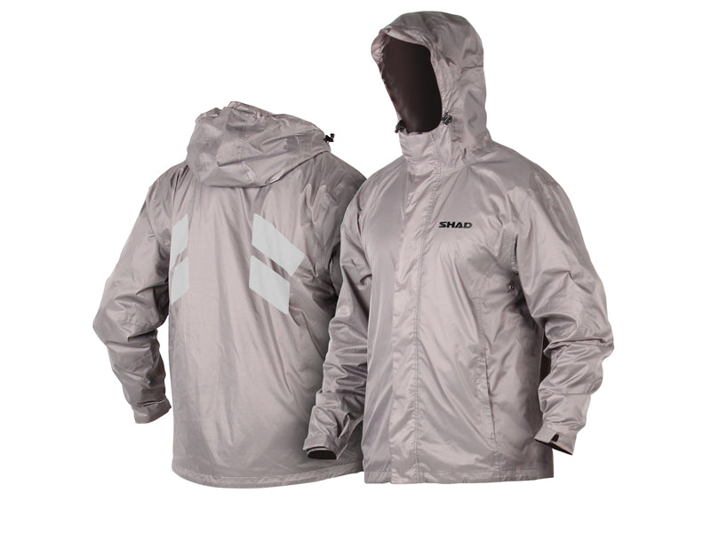 SHAD CHAQUETA IMPERMEABLE PLATA