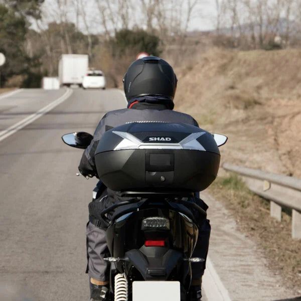 SHAD SH47 BAÚL SUPERIOR REFLECTOR BLANCO