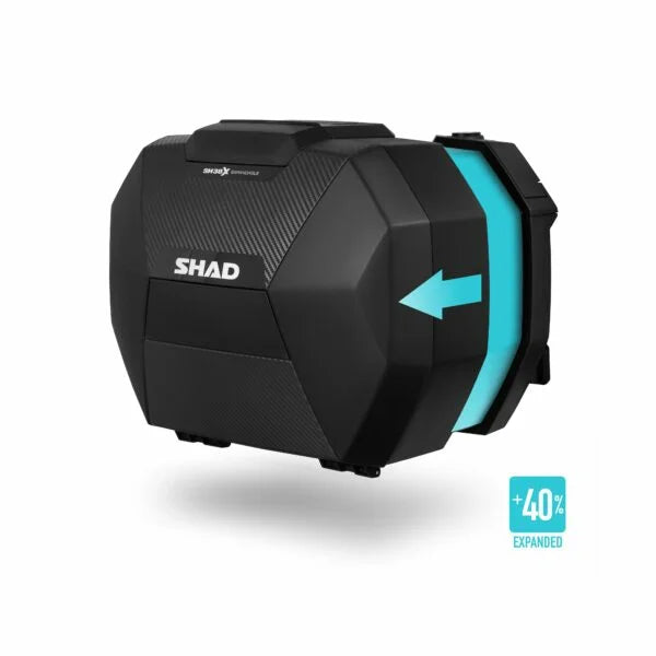 SHAD SH38X MALETAS LATERALES EXPANDIBLES CARBONO