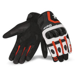BELA - Air Flow Lady Lederhandschuh Schwarz/Rot