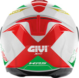 GIVI - CAPACETE JET X22 PLANETD HYPER FLAG ITÁLIA