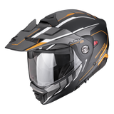 SCORPION ADX-2 WALT ADVENTURE NEGRO MATE NARANJA